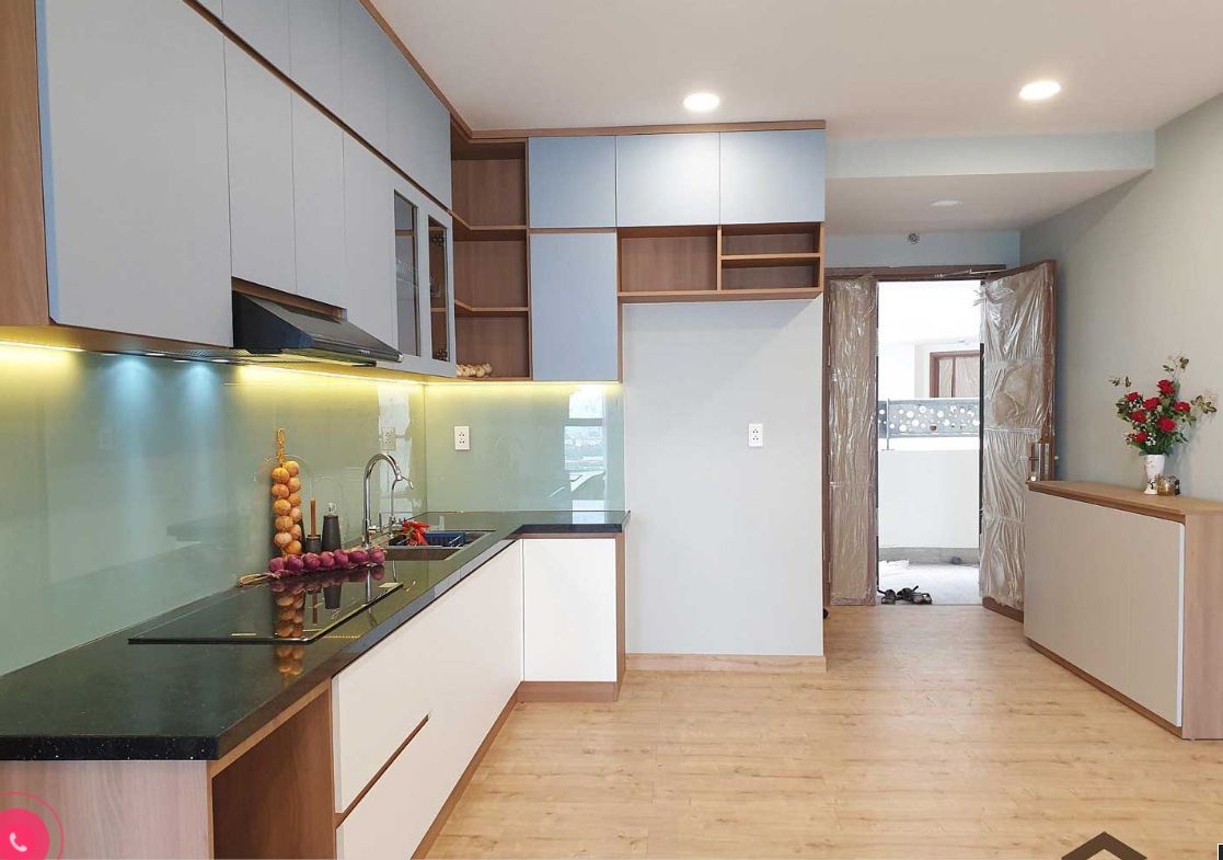 Thiết kế khu vực bếp ăn chung cư
