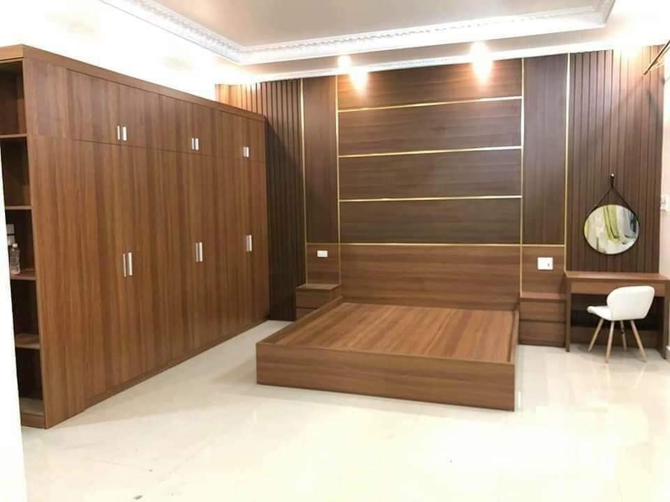 Thi công thiết kế đồ nội thất gỗ cho phòng ngủ 