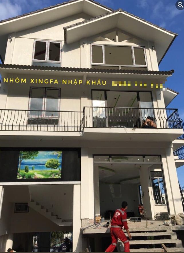 Thi công hệ cửa nhộm kính