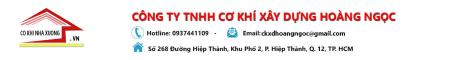 CÔNG TY TNHH CƠ KHÍ XÂY DỰNG HOÀNG NGỌC