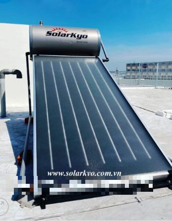 Máy nước nóng năng lượng mặt trời chịu áp tấm phẳng 150L