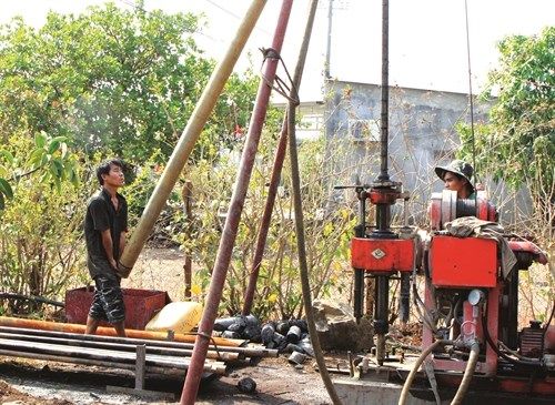 Dịch vụ khoan giếng gia đình 