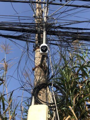 Lắp Camera S21FP Xoay 360 Độ Ngoài trời