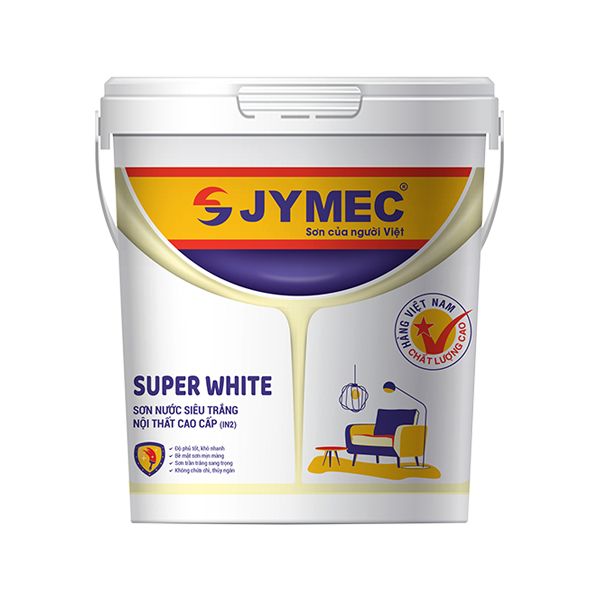 SƠN NƯỚC NỘI THẤT SIÊU TRẮNG CAO CẤP JYMEC IN2