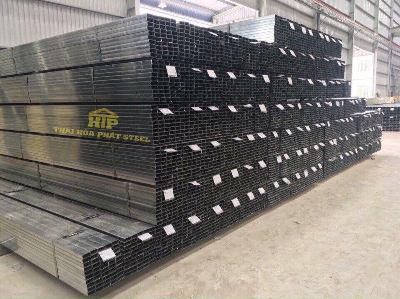 Thép hộp chữ nhật mạ kẽm
