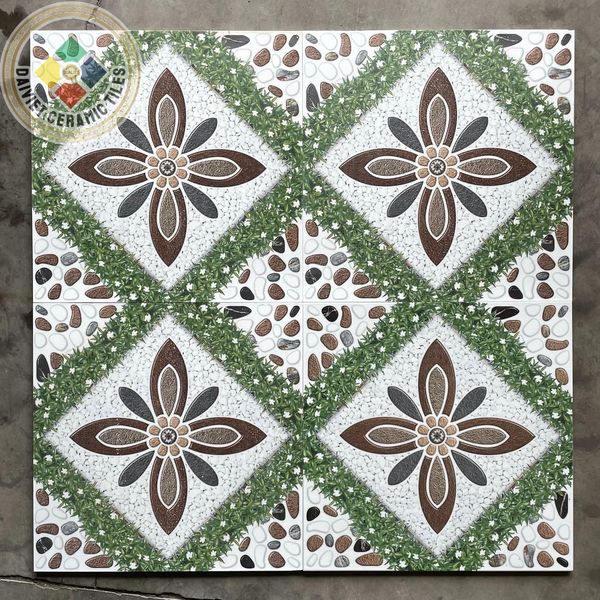 Gạch men 40x40  sân vườn
