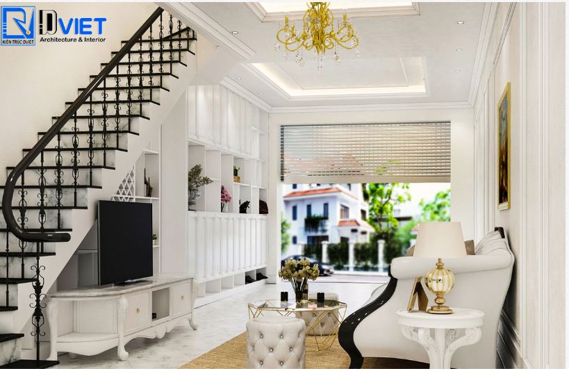 Nội thất nhà ống tân cổ điển