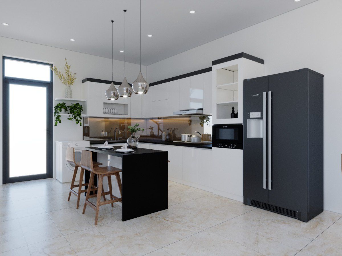 Thiết kế phòng bếp hiện đại
