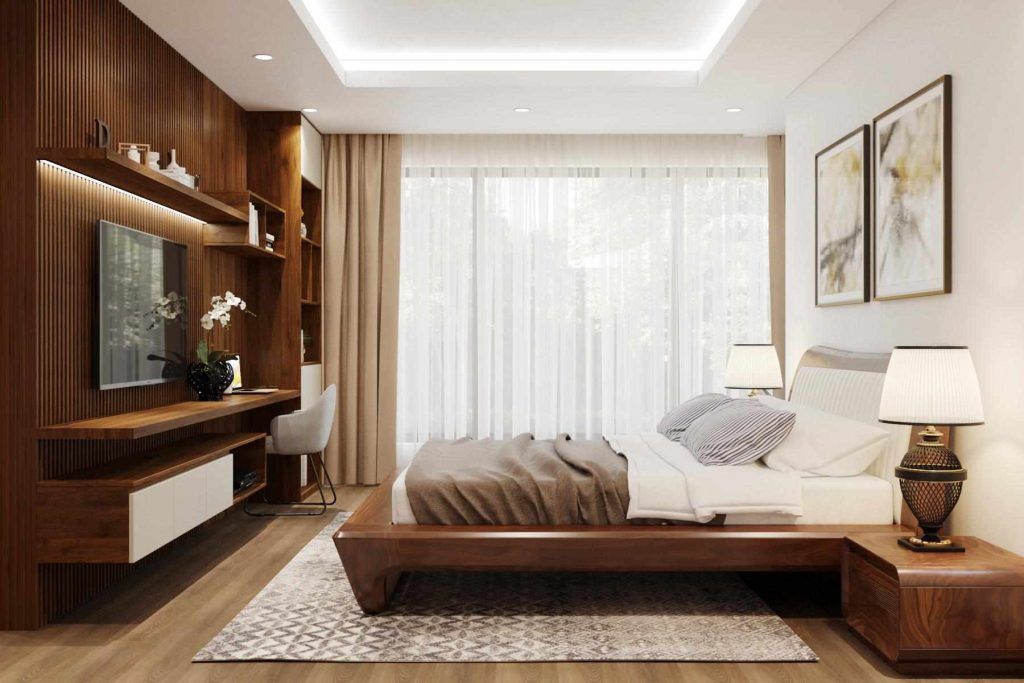 Thiết kế công trình nhà khách 3D Vũ Đắt Đạt