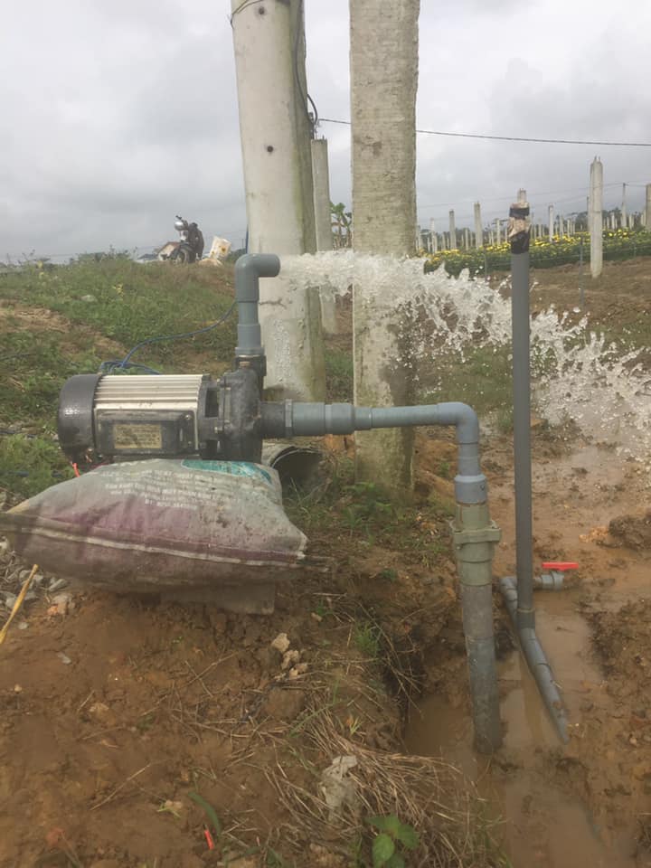 Hoàn thiện công trình giếng khoan