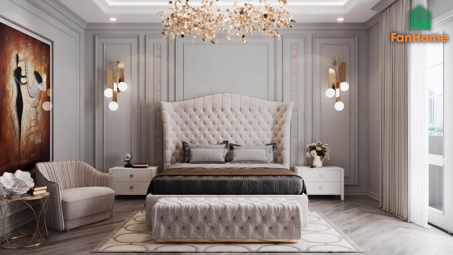 Thiết kế nội thất tân cổ điển