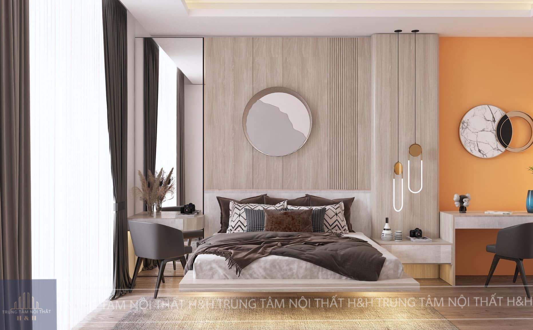 Thiết kế nội thất phòng ngủ