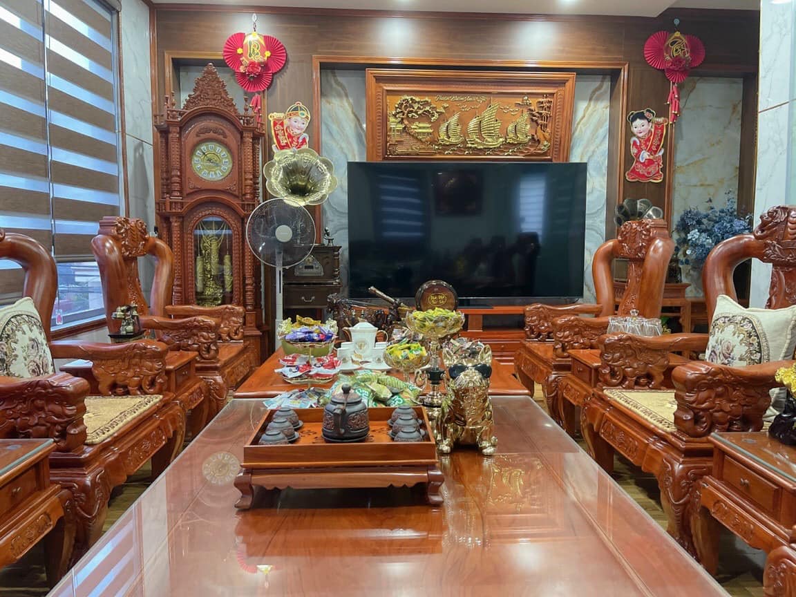 Thiết kế cung cấp bộ bàn ghế gỗ 