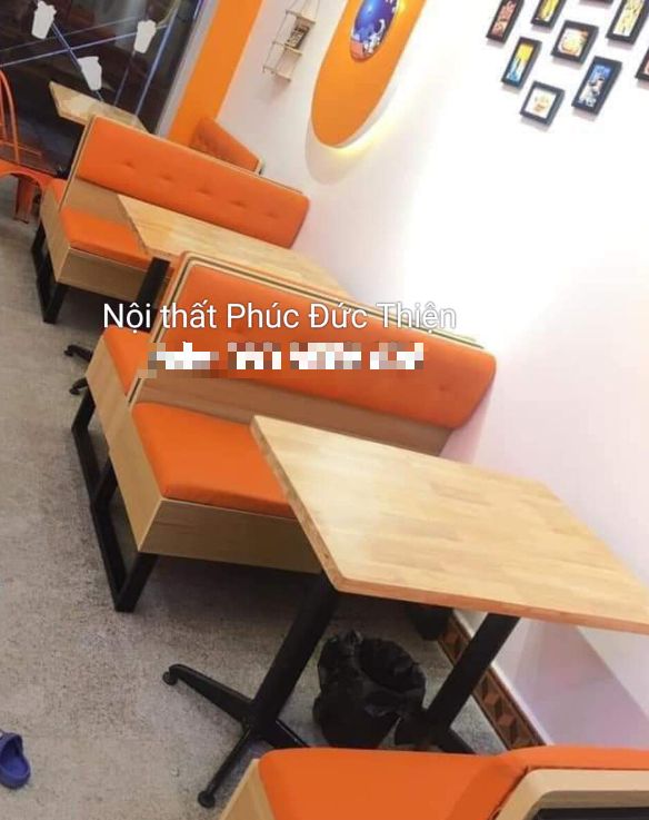 Bộ bàn ghế sofa cho quán 