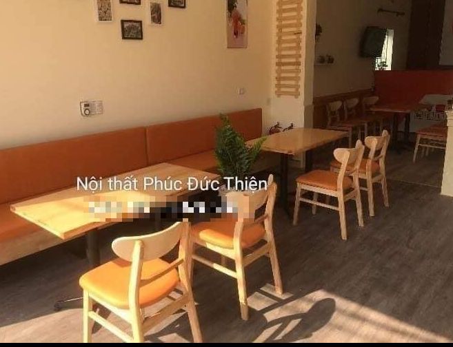 Thiết kế bàn ghế cho quán 