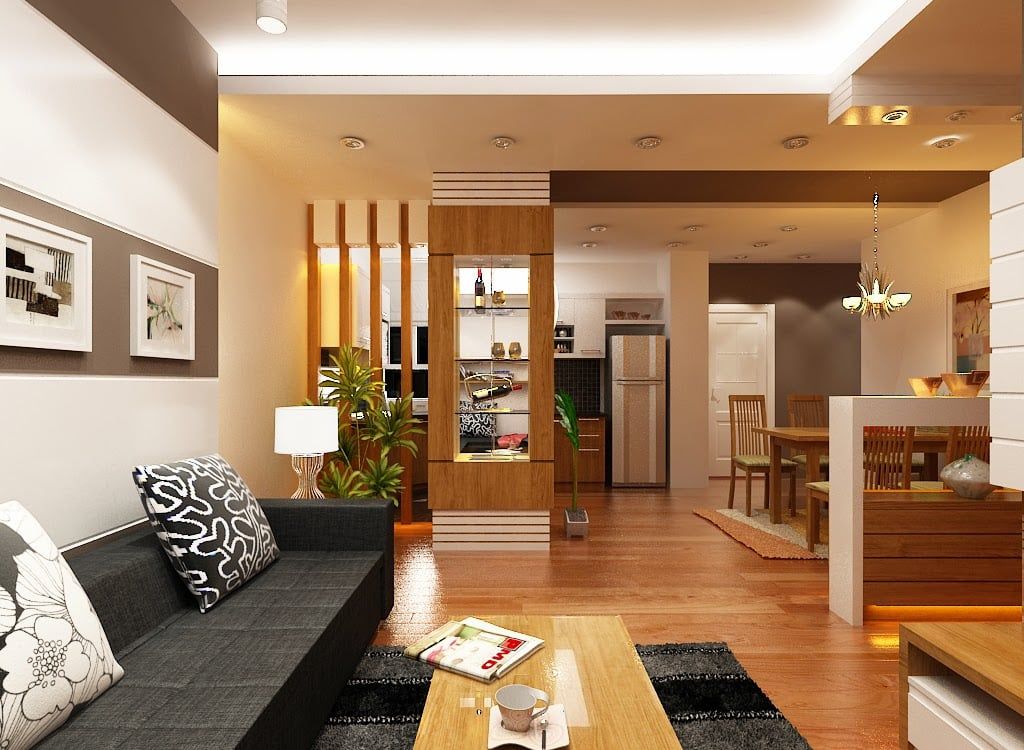 Thiết kế nội thất phòng khách