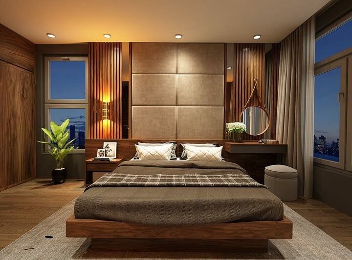 Thiết kế hoàn thiện nội thất phòng ngủ