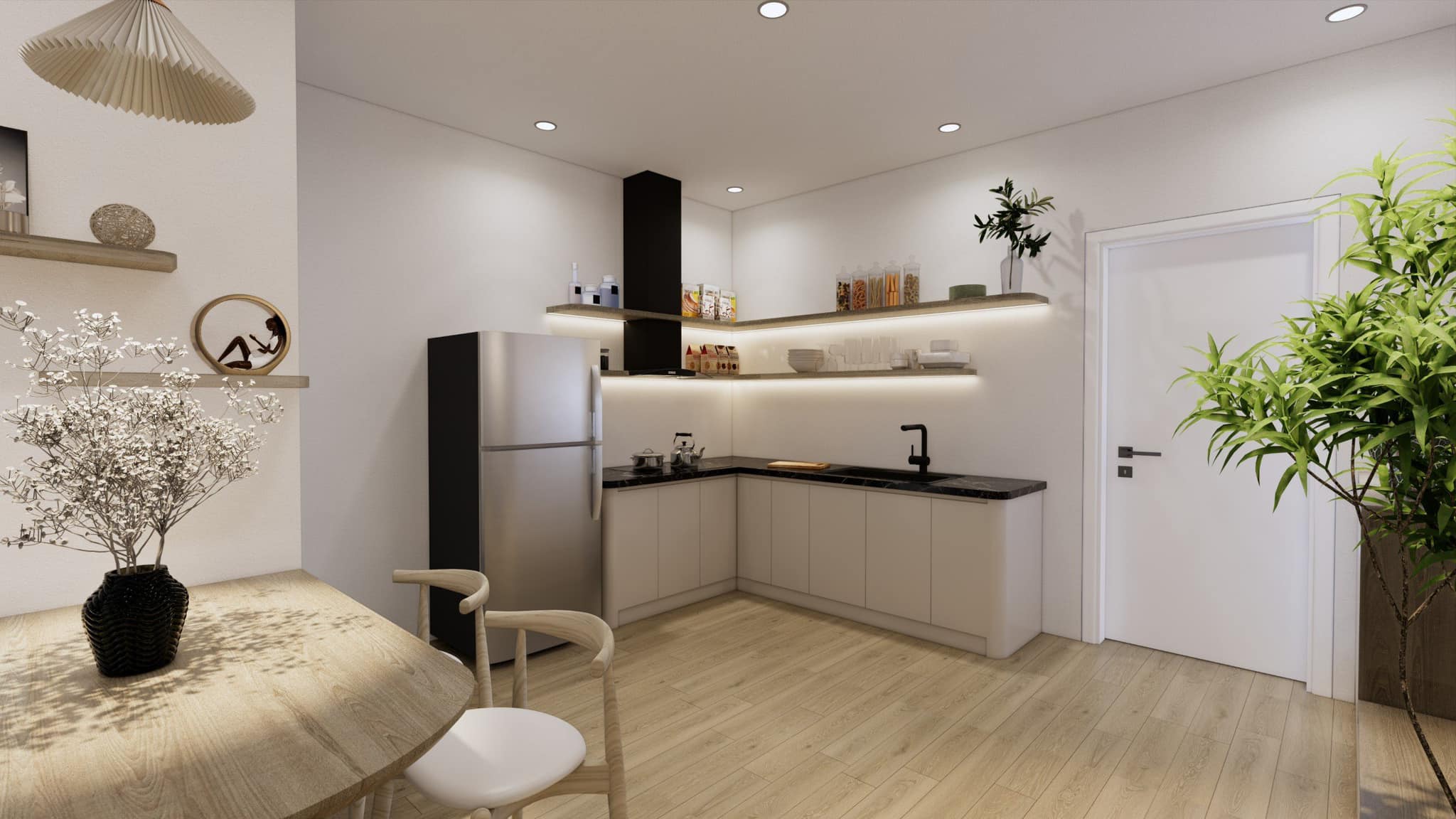 Thiết kế hoàn thiện nội thất chung cư 
