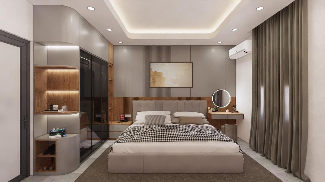 Thiết kế phòng ngủ hiện đại
