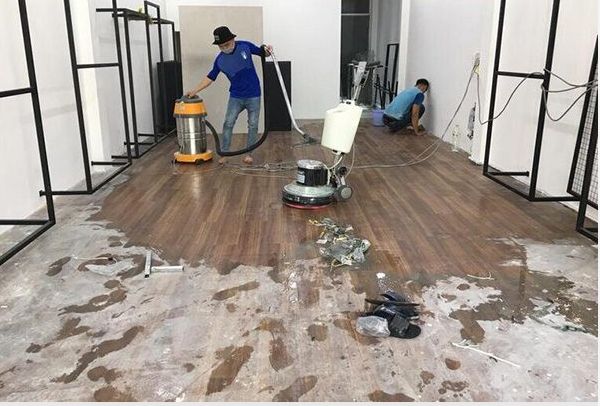 Vệ sinh nhà sau xây dựng