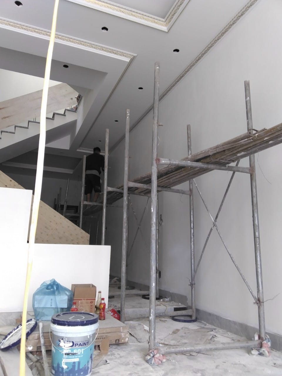 Thi công lắ p đặt thạch cao 