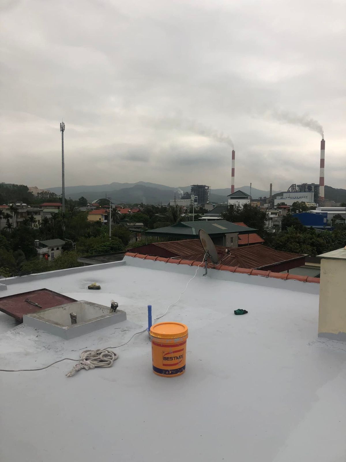 Chống thấm sàn mái 