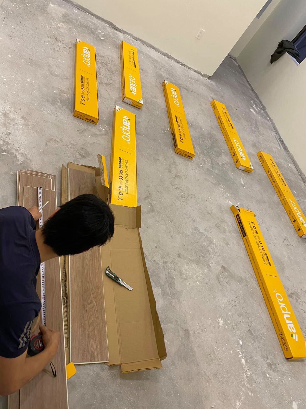 Sàn nhựa cao cấp Anpro 6mm