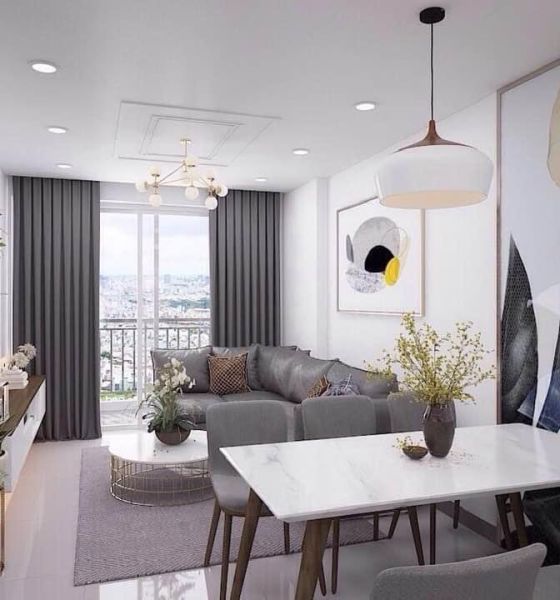 THI CÔNG NỘI THẤT 3D SANG TRỌNG CHUNG CƯ SUNRISE CITY 