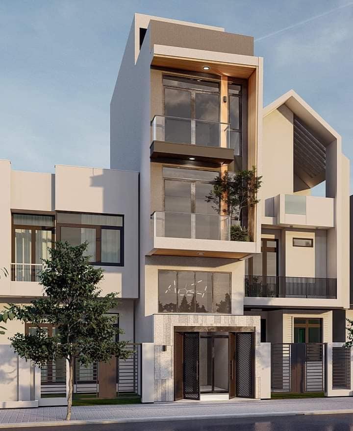 Thiết kế thi công xây dựng nhà phố 
