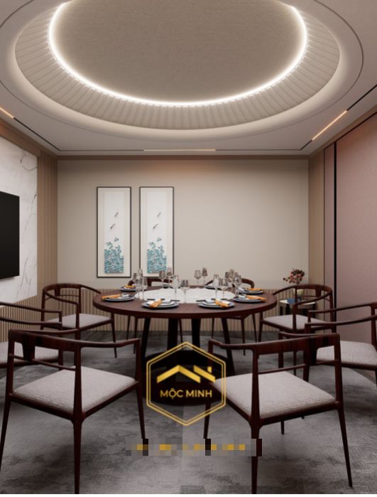 THIẾT KẾ NỘI THẤT NHÀ HÀNG