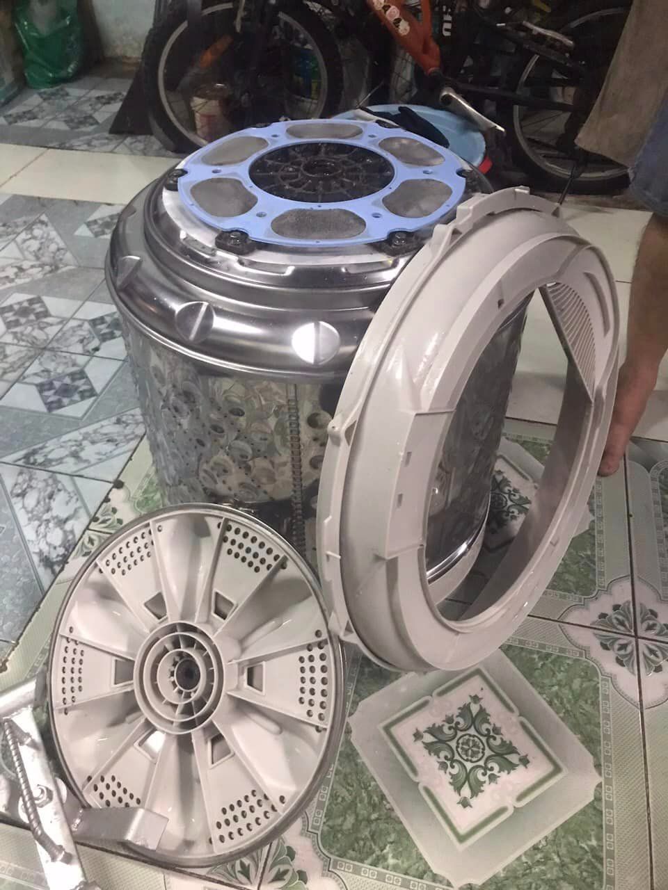 Vệ sinh máy giặt