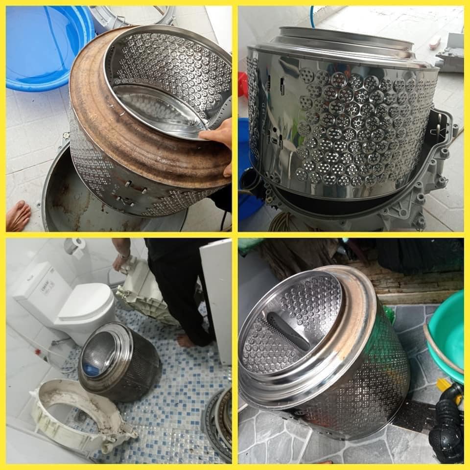 Vế sinh máy giặt