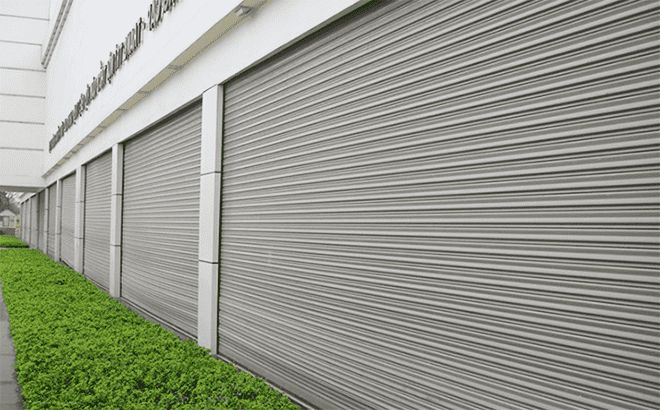 Cửa cuốn khe thoáng nhôm siêu trường BIGO B100