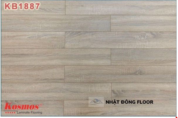 Sàn Gỗ Công Nghiệp Kosmos KB1887 Dày 12mm