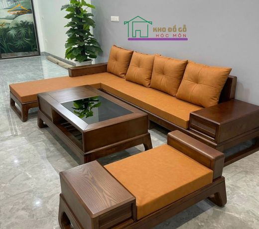 BỘ GÓC SỒI NGA SƠN MÀU ÓC CHÓ MẪU CHÂN CHOÃI 4 MÓN