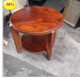 Bàn gỗ tròn xưa
