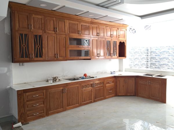 Tủ bếp gỗ