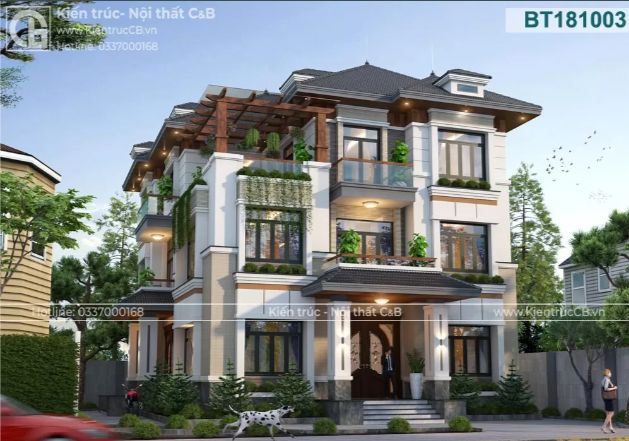 Thiết kế biệt thự hiện đại