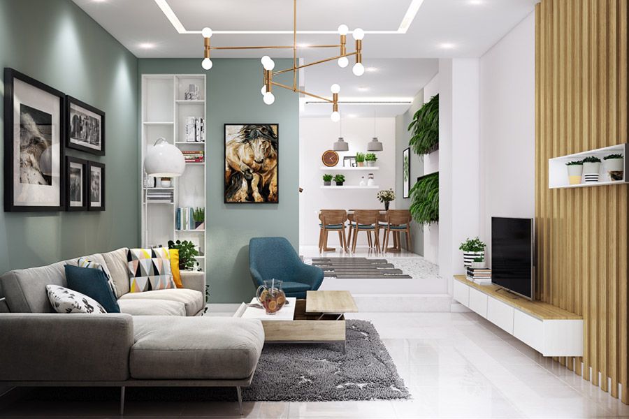 Thiết kế nội thất phòng khách