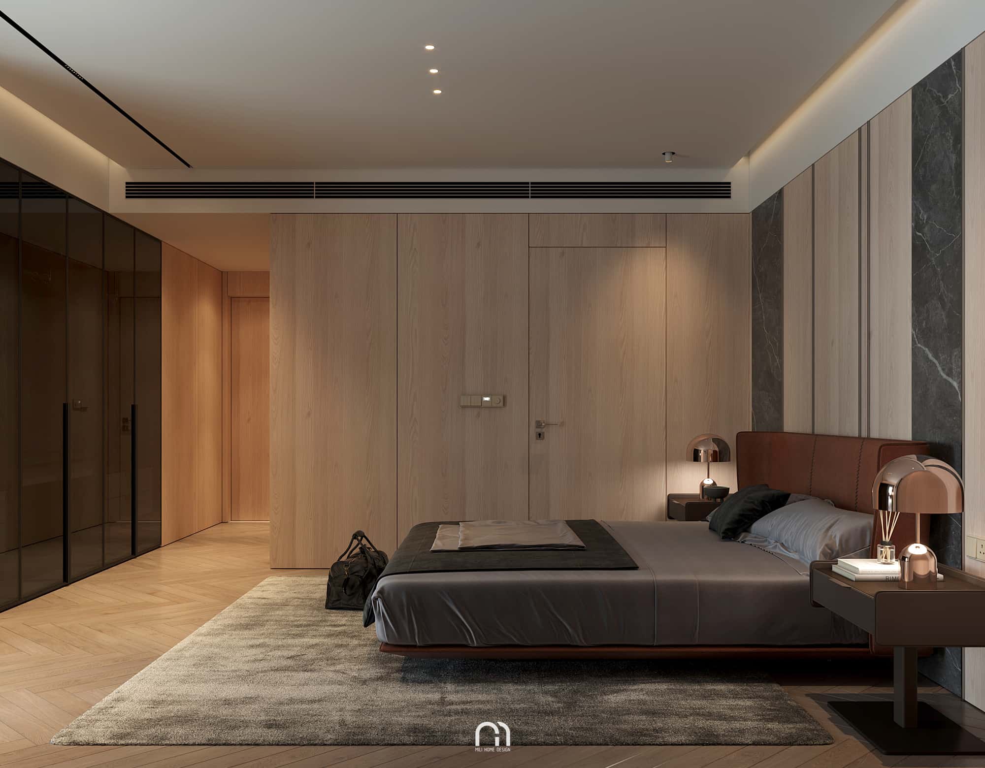 THIẾT KẾ NỘI THẤT CHUNG CƯ BRG DIAMOND RESIDENCE 106M2