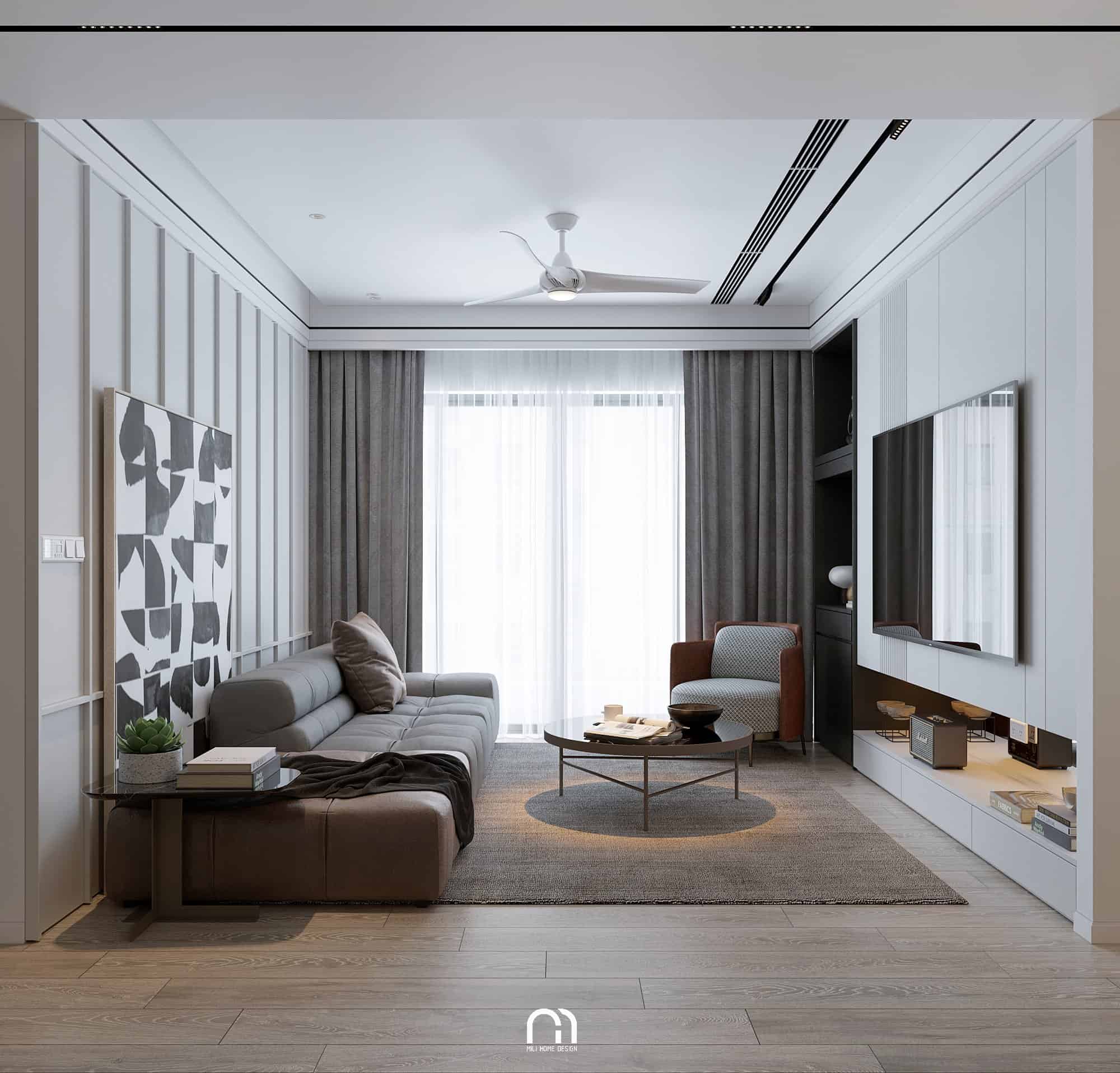 THIẾT KẾ NỘI THẤT CHUNG CƯ THE ZEI