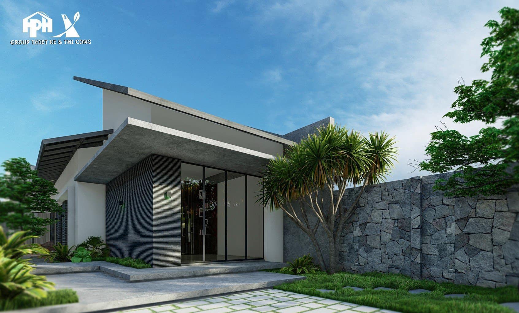 Nhà vườn cấp 4