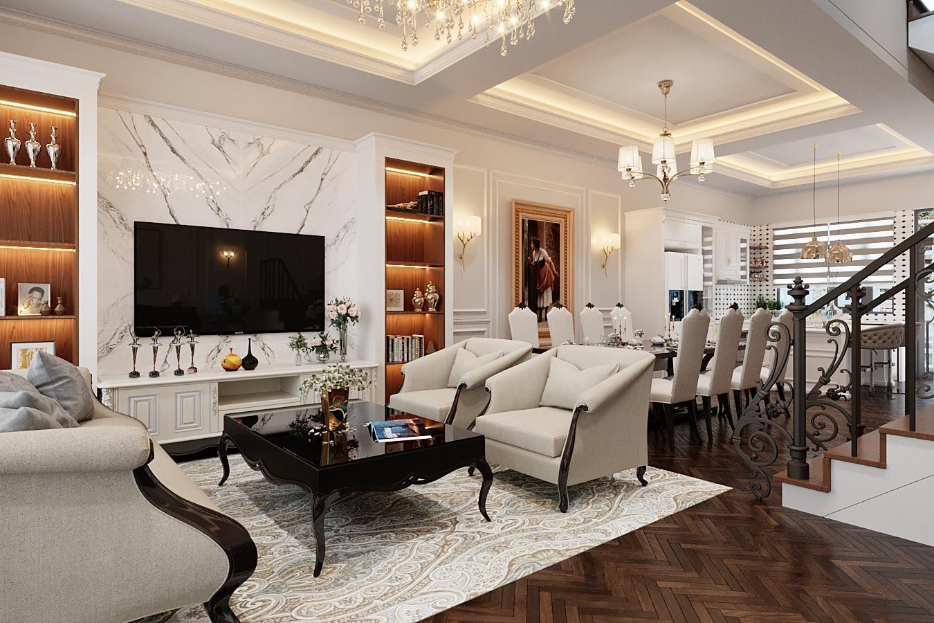CÔNG TRÌNH THI CÔNG NỘI THẤT Ở CÁT LÁI