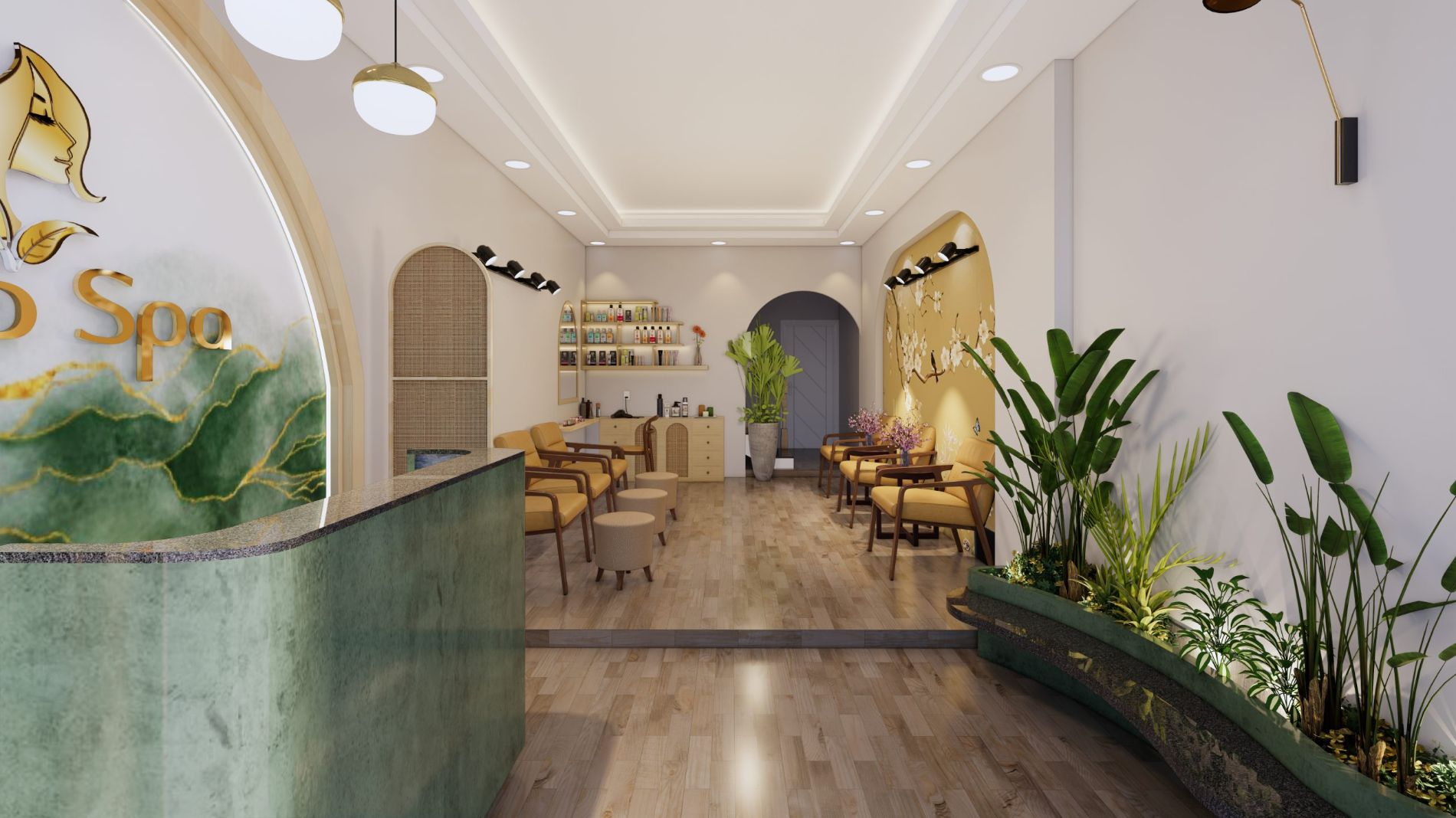 Thiết kế Nàng Spa 