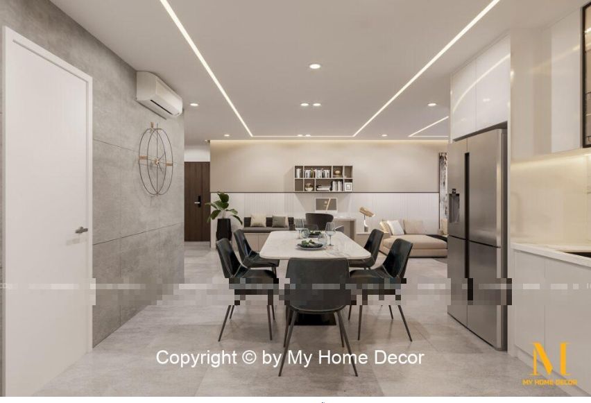 Thiết Kế Thi Công Nội Thất Căn Hộ Saigon Pearl