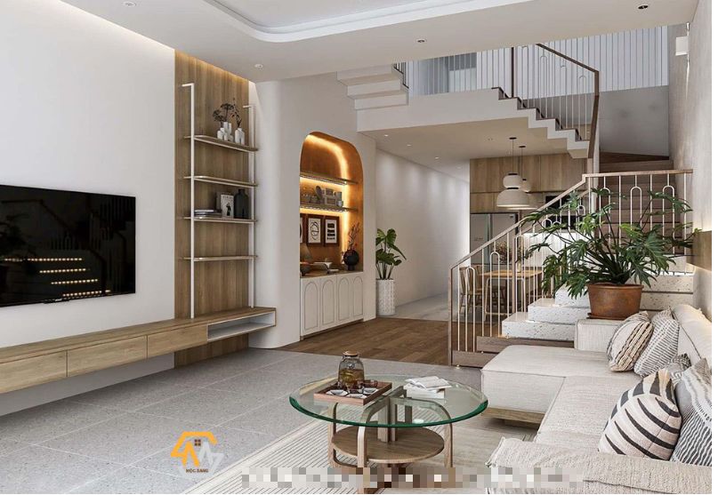 Thiết kế kiến trúc thi công nội thất nhà phố
