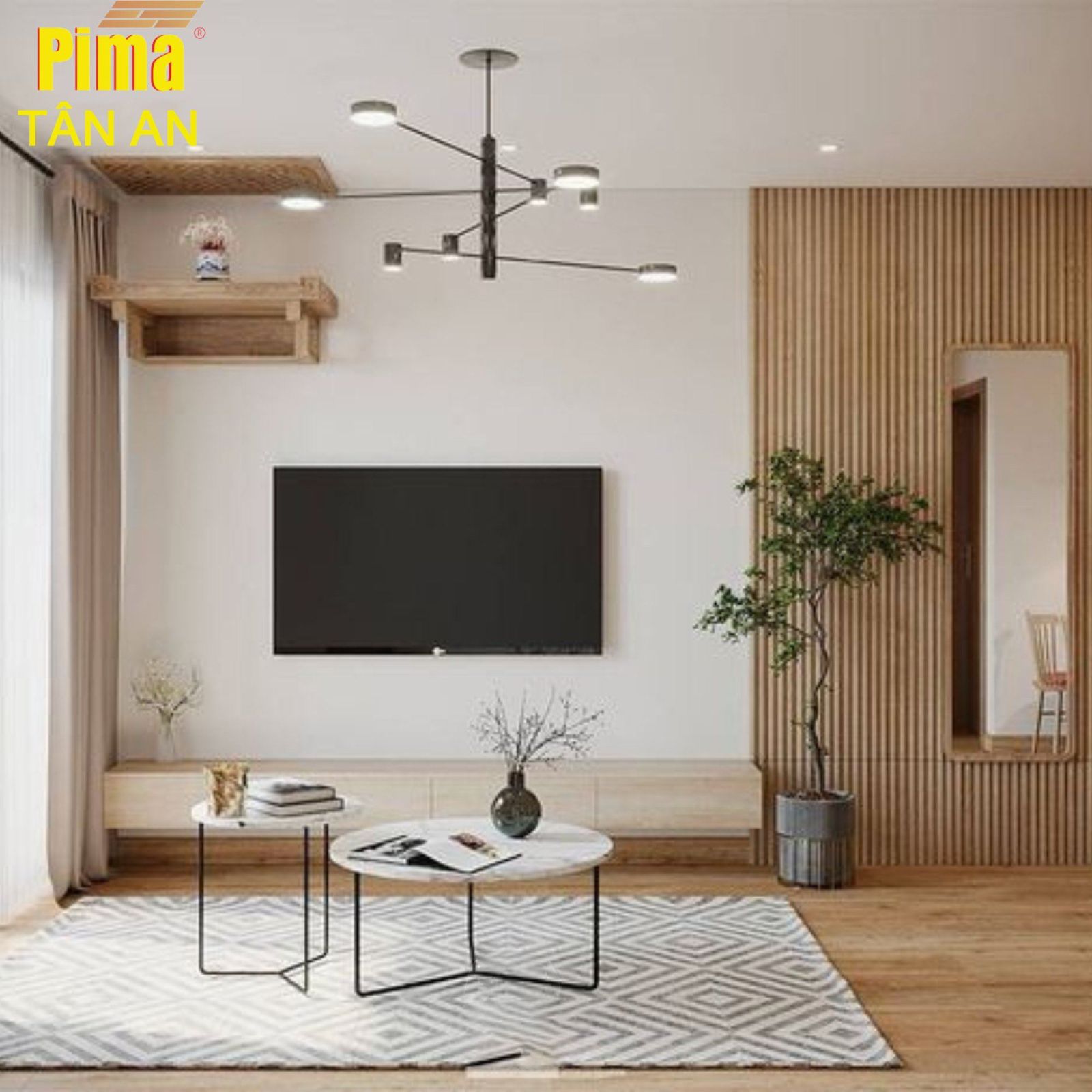 Thiết kế nội thất phòng khách 