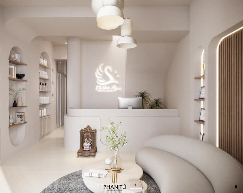 Thiết Kế Không Gian Spa Thiên Nga