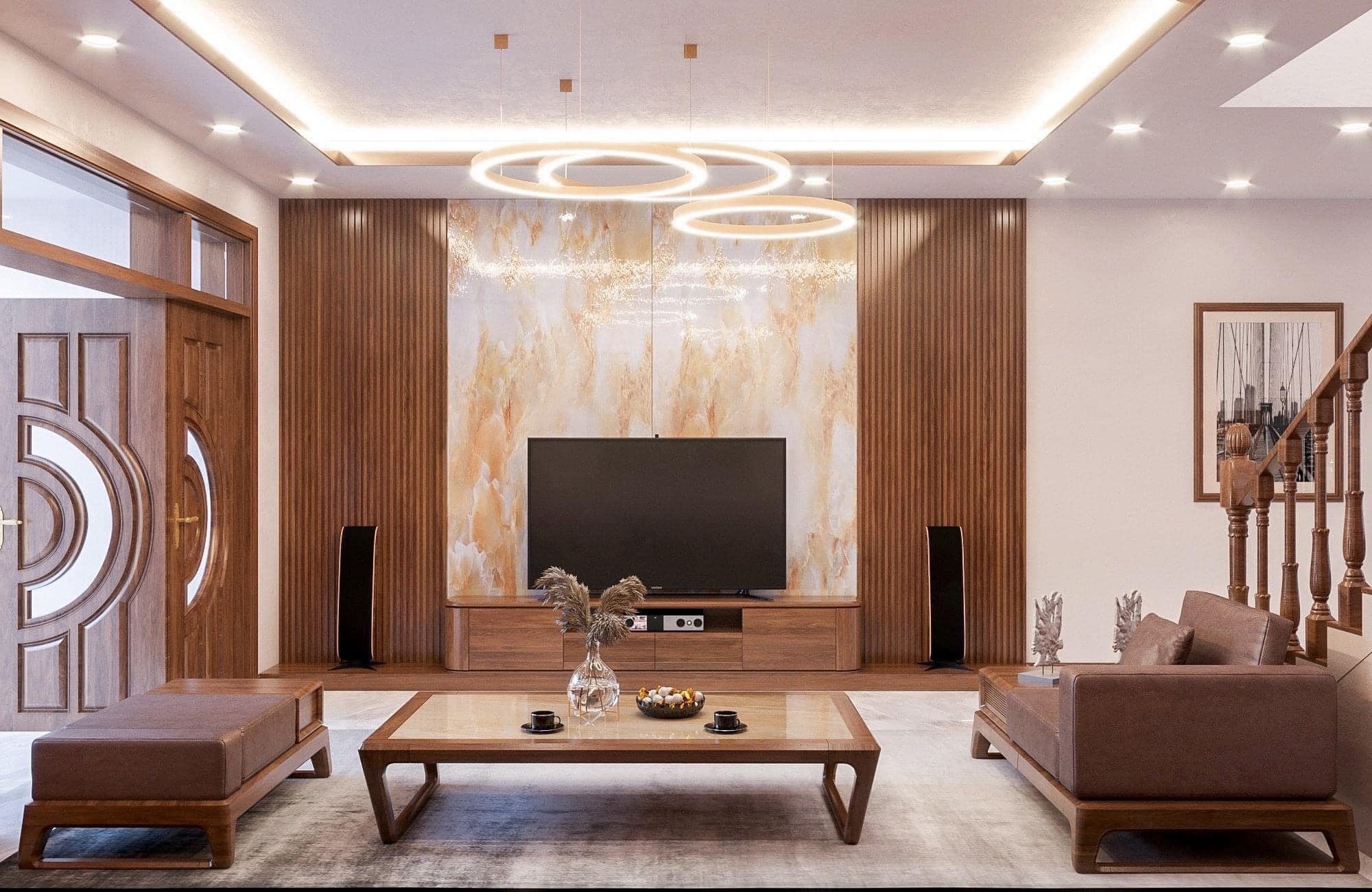 Thiết kế nội thất nhà phố