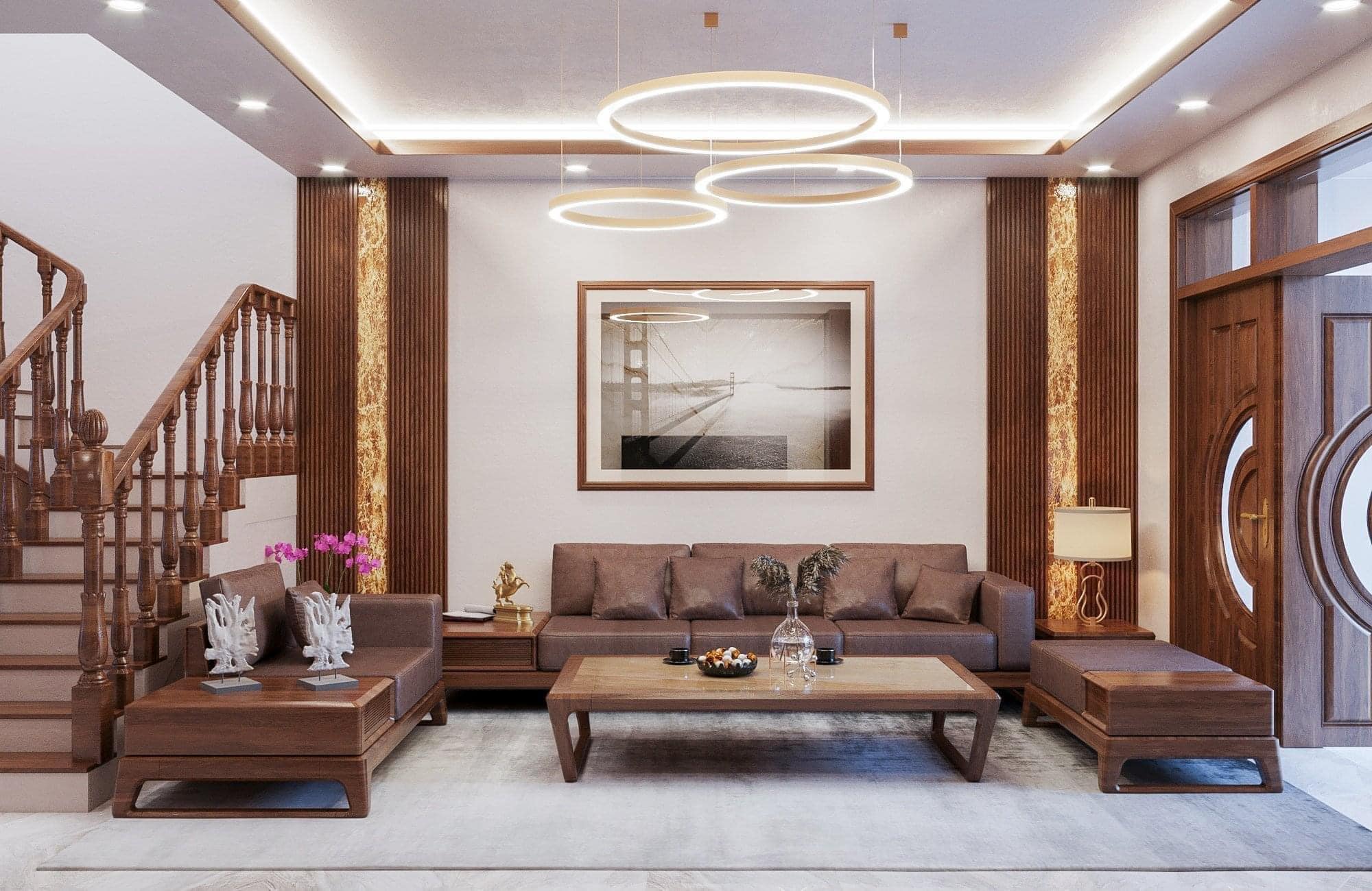Thiết kế nội thất phòng khách